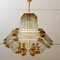 Glass Tube Chandelier from Bakalowits & Söhne, 1970s 4