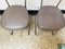 Mid-Century Leatherette & Tubular Steel Chairs, Set of 2 3