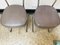 Mid-Century Leatherette & Tubular Steel Chairs, Set of 2, Image 3