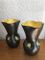 Vases Mid-Century par Elchinger, Set de 2 1