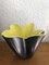 Black & Yellow Ceramic Bowl by Elchinger, 1950s 2