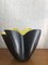 Black & Yellow Ceramic Bowl by Elchinger, 1950s 4