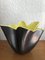 Black & Yellow Ceramic Bowl by Elchinger, 1950s 3
