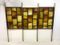 Italian Glass & Rosewood Panel Screen, 1960s, Image 9