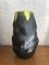 Black & Yellow Vase from Luneville, 1950s, Image 4