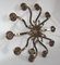 Lámpara de araña de latón, años 60, Imagen 8