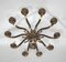 Brass Chandelier, 1960s 7