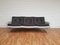 Mid-Century Danish Black & Grey Sofa, 1970s 1