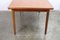 Vintage Danish Teak Extendable Dining Table, 1960s, Image 6