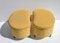 Set of Large Italian Poufs, 1940s 3