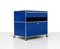 Blue Cabinet by Fritz Haller for USM Haller, 1980s 2
