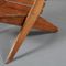 Wooden Folding Chair, 1950s, Image 2