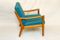 Fauteuil Senator Lounge en Teck avec Ottomane par Ole Wanscher pour Cado, 1960s 15