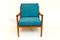 Senator Lounge Teak Armchair with Ottoman by Ole Wanscher for Cado, 1960s 16