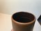 Vintage Danish Ceramic Cylindrical Vase with Circles by Johgus, 1970s 4