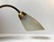 Moderne skandinavische Wandlampe aus Messing, Kupfer & Glas, 1950er 6