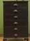 Antique Black Wooden Chest of Drawers, Image 14