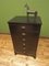 Antique Black Wooden Chest of Drawers, Image 8