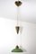 Art Deco Brass Counterweight Pendant Lamp, Image 10