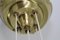 Art Deco Brass Counterweight Pendant Lamp, Image 7