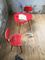 Juego de silla y mesa infantil vintage de Baumann, Imagen 4