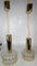 Mid-Century Bubble Glass Pendants, Set of 2 6