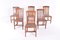 Portuguese Dining Chairs from Olaio, 1950s, Set of 6 3