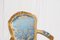 Antike Armlehnstühle mit vergoldetem Gestell im Rokoko-Stil, 2er Set 15
