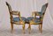 Antique Rococo Style Gilt Armchairs, Set of 2 17