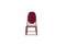 Antique Red Velvet Rocking Chair 3