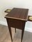 Neoclassical Side Table with Sliding Ashtrays, 1940s 3