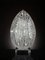 Arabeske Egg Tischlampe aus Stahl & Kristallglas von Giorgio Tesi für VGnewtrend 1
