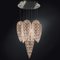 Lustre Lightfall Arabesque en Acier et Cristaux de VGnewtrend 1