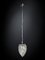 Lámpara colgante Egg Arabesque pequeña de acero y cristal de VGnewtrend, Imagen 2