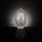 Steel & Crystal Arabesque Egg Table Lamp from VGnewtrend, Image 1
