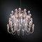 Borosilicate Glass & Steel 36-Arm Octopus Chandelier from VGnewtrend, Image 2