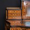 Antiker viktorianischer Bonheur de Jour Schreibtisch aus Nussholz 2