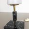 Hollywood Regency Italian Marble & Opaline Glass Table Lamp, 1950s, Image 7