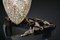 Lampada a sospensione a forma di uovo in acciaio e cristallo di Giorgio Tesi per VGnewtrend, Immagine 3