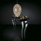 Steel & Crystal Egg Arabesque Pendant by Giorgio Tesi for VGnewtrend, Image 4