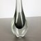 Mid-Century Murano Glass Sommerso Single-Stem Vase by Flavio Poli, 1960s 14