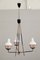 Lámpara de araña de latón, años 50, Imagen 1