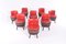 Vintage Barrel Bar Chairs, 1960s, Set of 8, Image 1