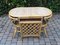 Rattan Table & Chairs Set, 1960s 11