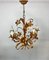 Hollywood Regency Floral Chandelier, 1960s, Image 1