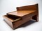 Mid-Century Danish Small Wall Shelf with Drawers by Aksel Kjersgaard 8