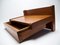 Mid-Century Danish Small Wall Shelf with Drawers by Aksel Kjersgaard, Image 8