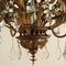 Antique Italian Bronze Chandelier 10