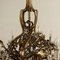 Antique Italian Bronze Chandelier 8