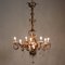 Antique Italian Bronze Chandelier 4